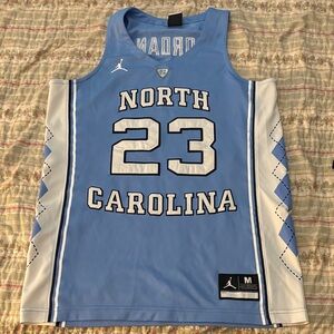 Jordan North Carolina Jersey - Blue and White